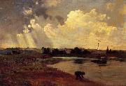 Charles-Francois Daubigny The Banks of the River oil painting picture wholesale